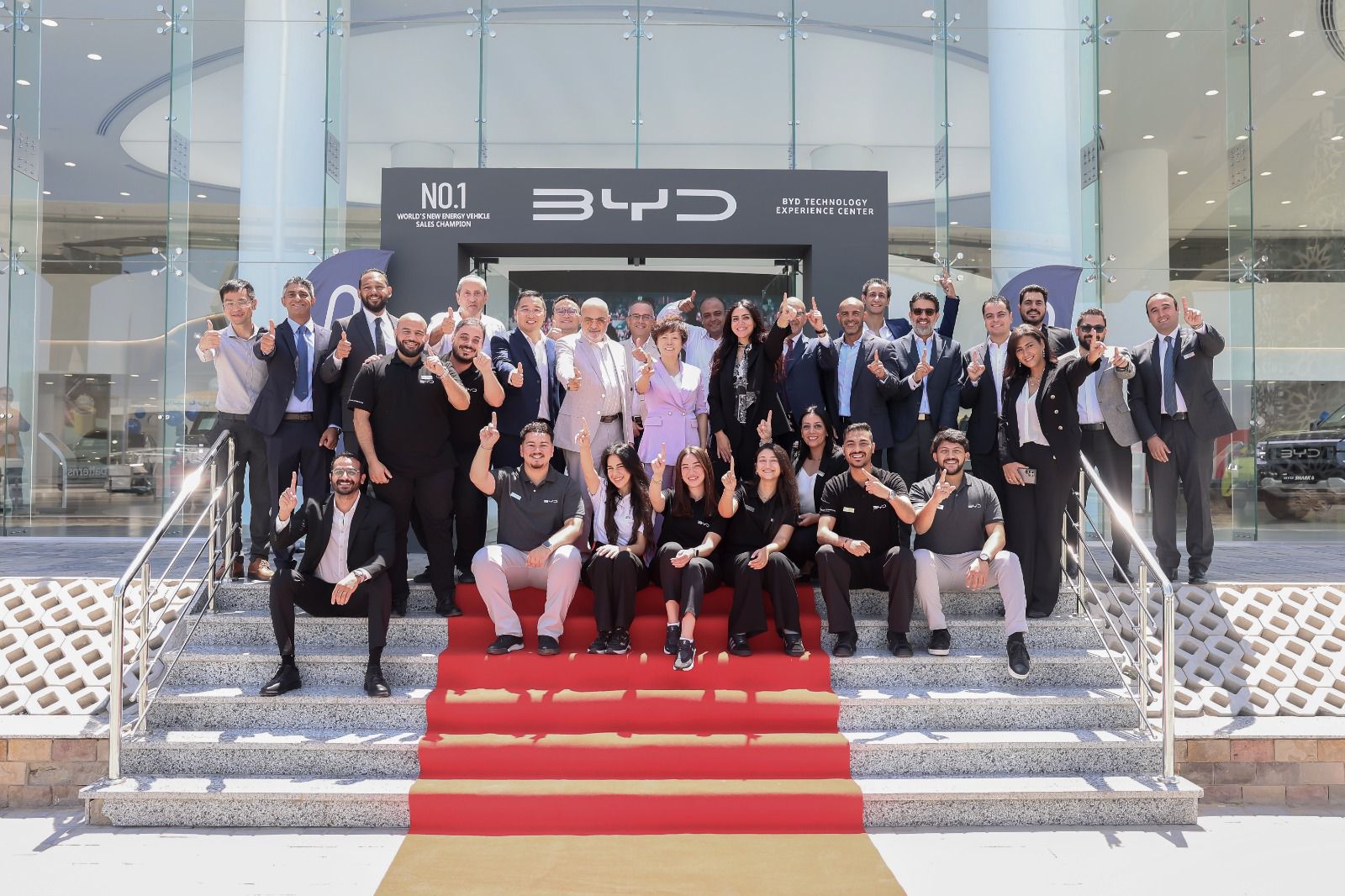 ستيلا لي نائب رئيس BYD تزور مصر لمتابعة توسع العلامة وشبكة مراكز الخدمة