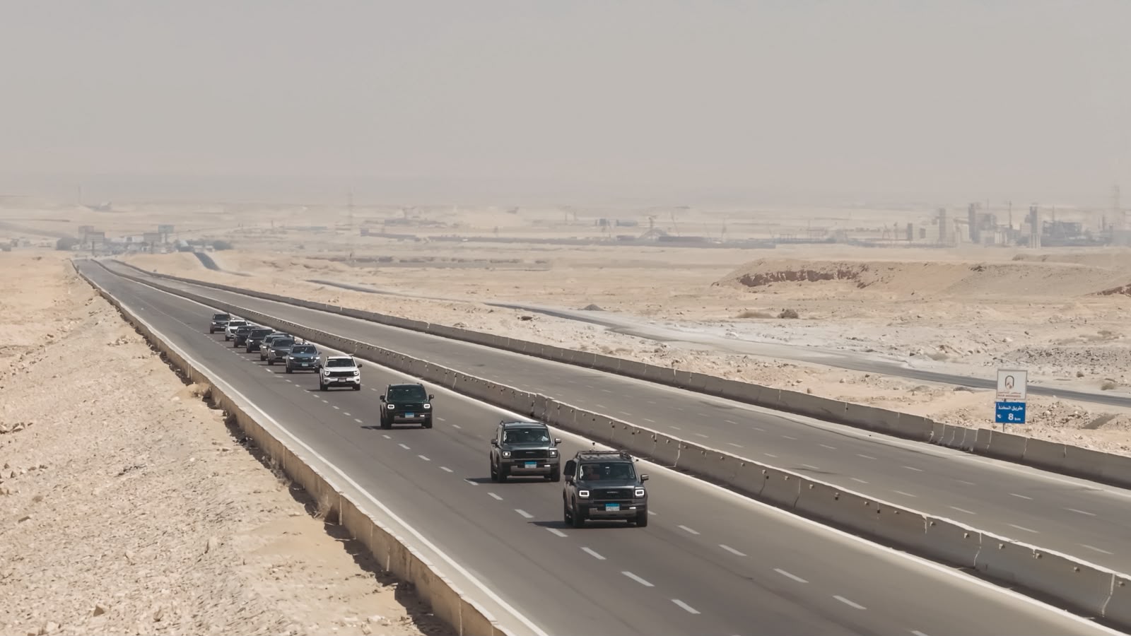 تجربة قيادة لهافال V7 الجديدة في العين السخنة 