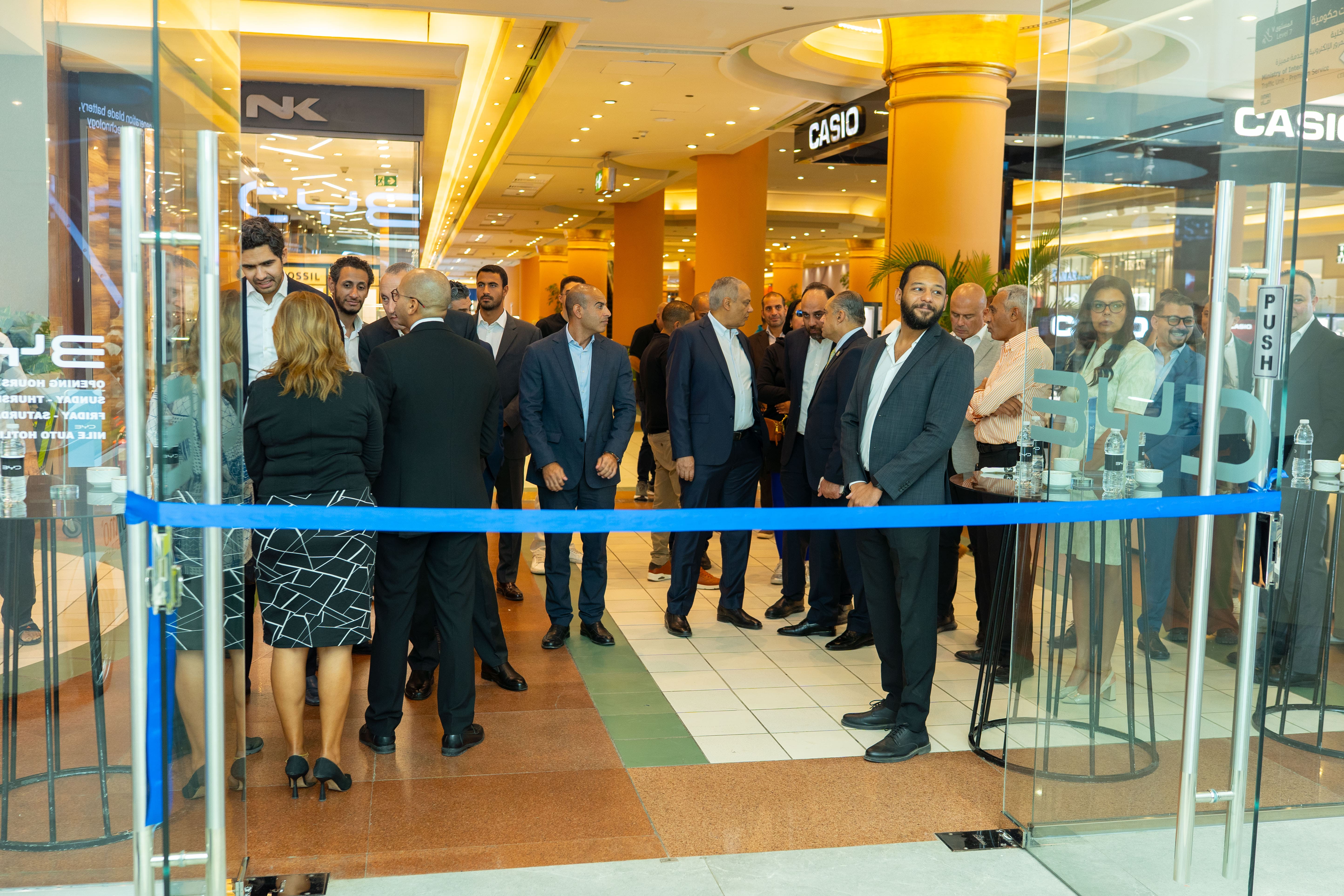 النيل للمشروعات تفتتح رسمياً BYD Technology Center في مول سيتي ستارز مدينة نصر