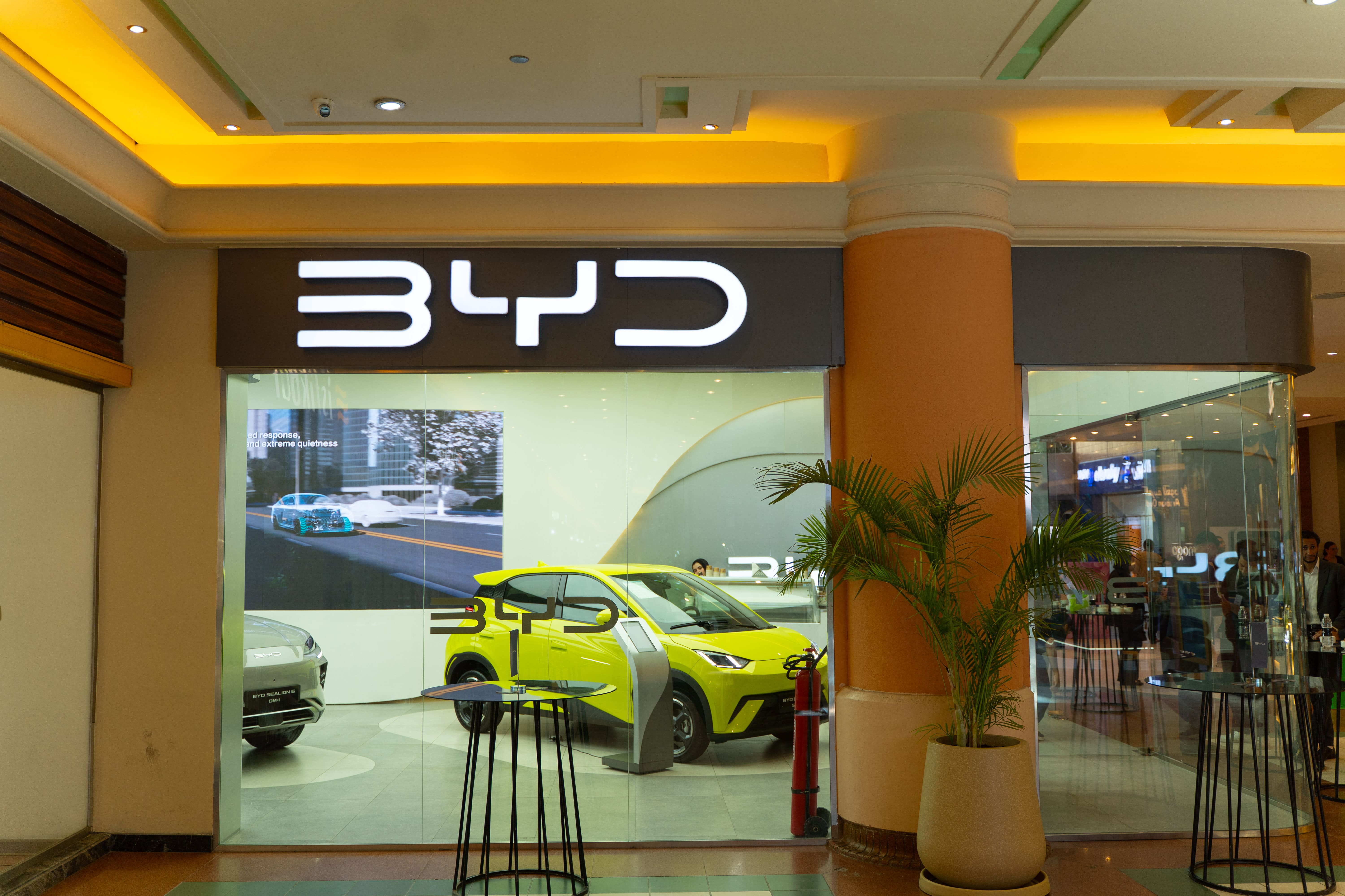 النيل للمشروعات تفتتح رسمياً BYD Technology Center في مول سيتي ستارز مدينة نصر