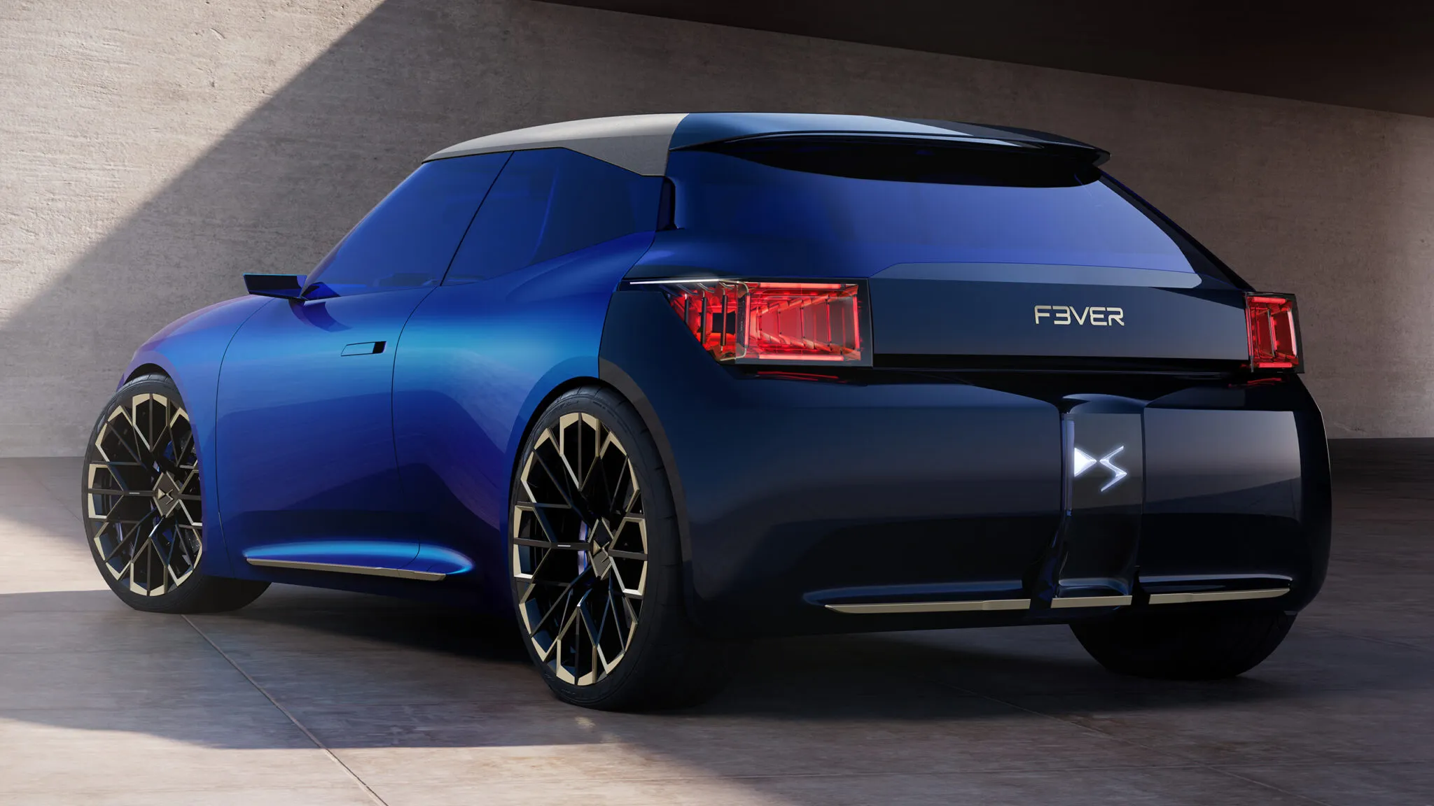 دي إس F3VER الاختبارية الكهربائية بالكامل – سيارة مدمجة بتصميم جديد من DS Automobiles