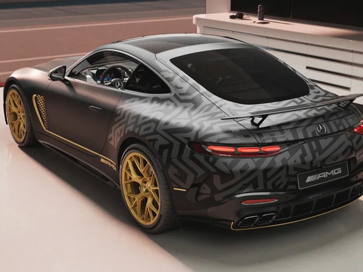 الكشف الرسمي عن نسخة خاصة محدودة من مرسيدس AMG جي تي – بمناسبة اطلاق فيلم F1 الجديد