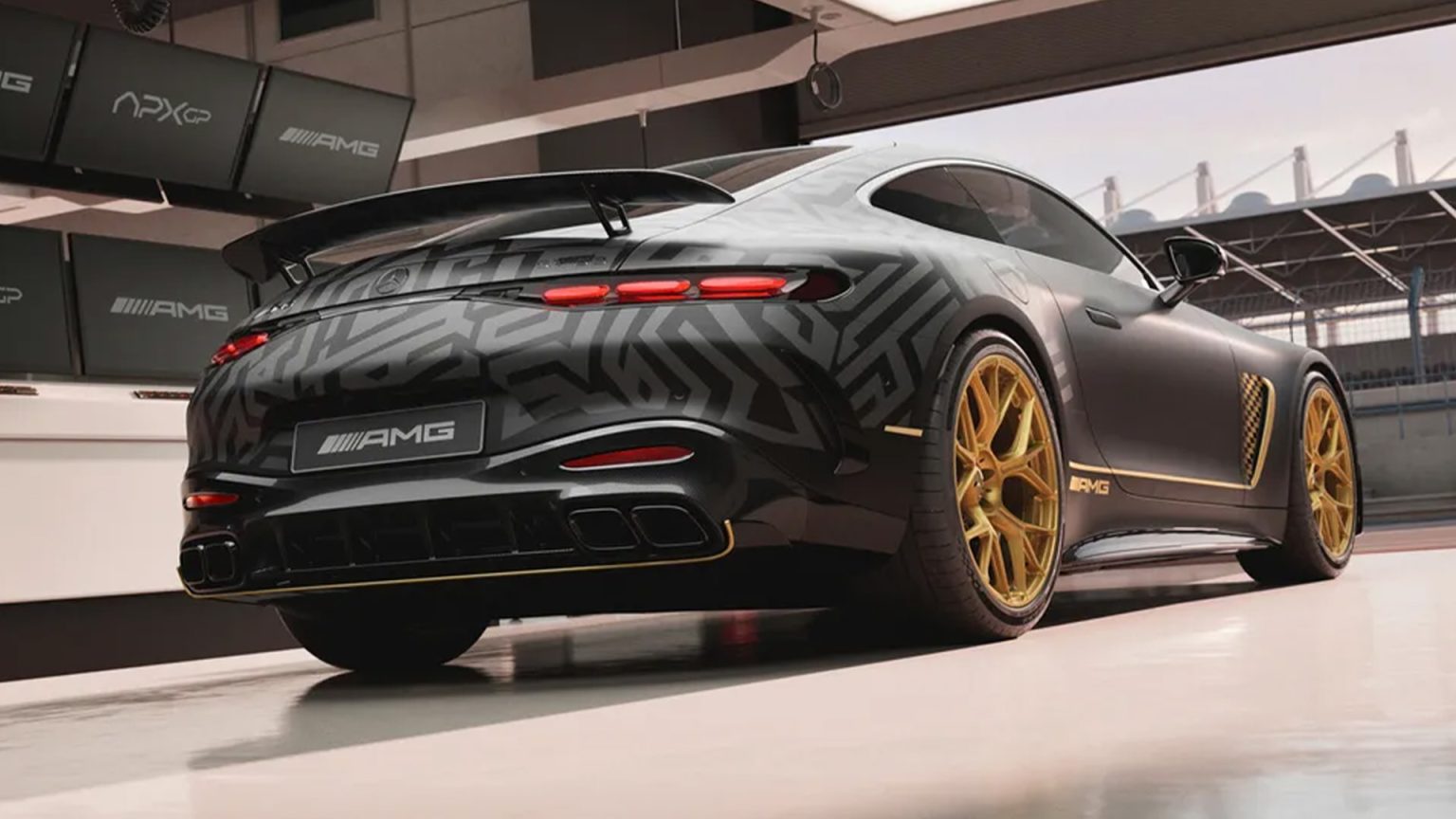 الكشف الرسمي عن نسخة خاصة محدودة من مرسيدس AMG جي تي – بمناسبة اطلاق فيلم F1 الجديد