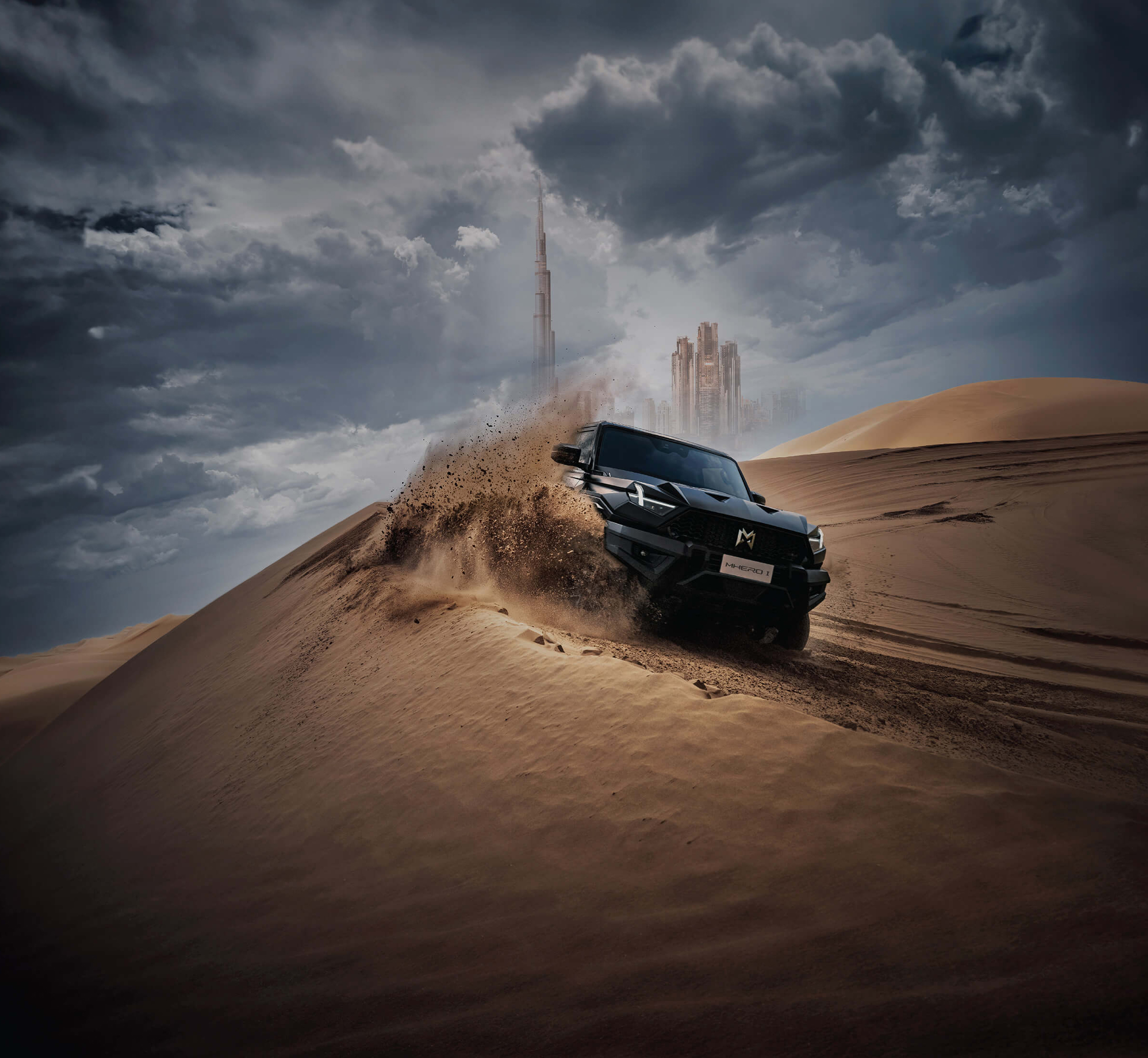تقديم ام هيرو وان في رسميا مصر – SUV هجينة بقوة 805 حصان