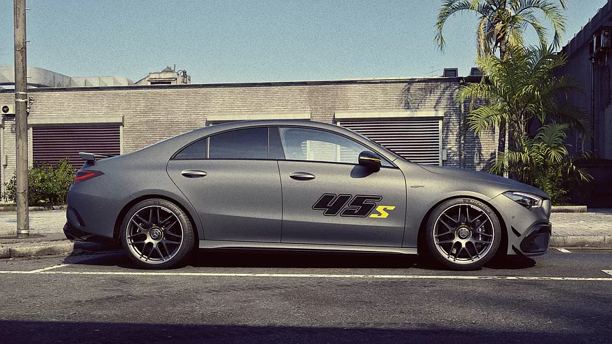 مرسيدس تودع AMG CLA45s الحالية بنسخة خاصة محدودة – بقوة 421 حصان