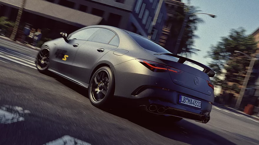 مرسيدس تودع AMG CLA45s الحالية بنسخة خاصة محدودة – بقوة 421 حصان