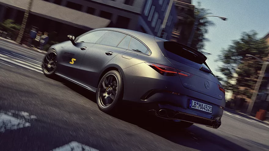 مرسيدس تودع AMG CLA45s الحالية بنسخة خاصة محدودة – بقوة 421 حصان