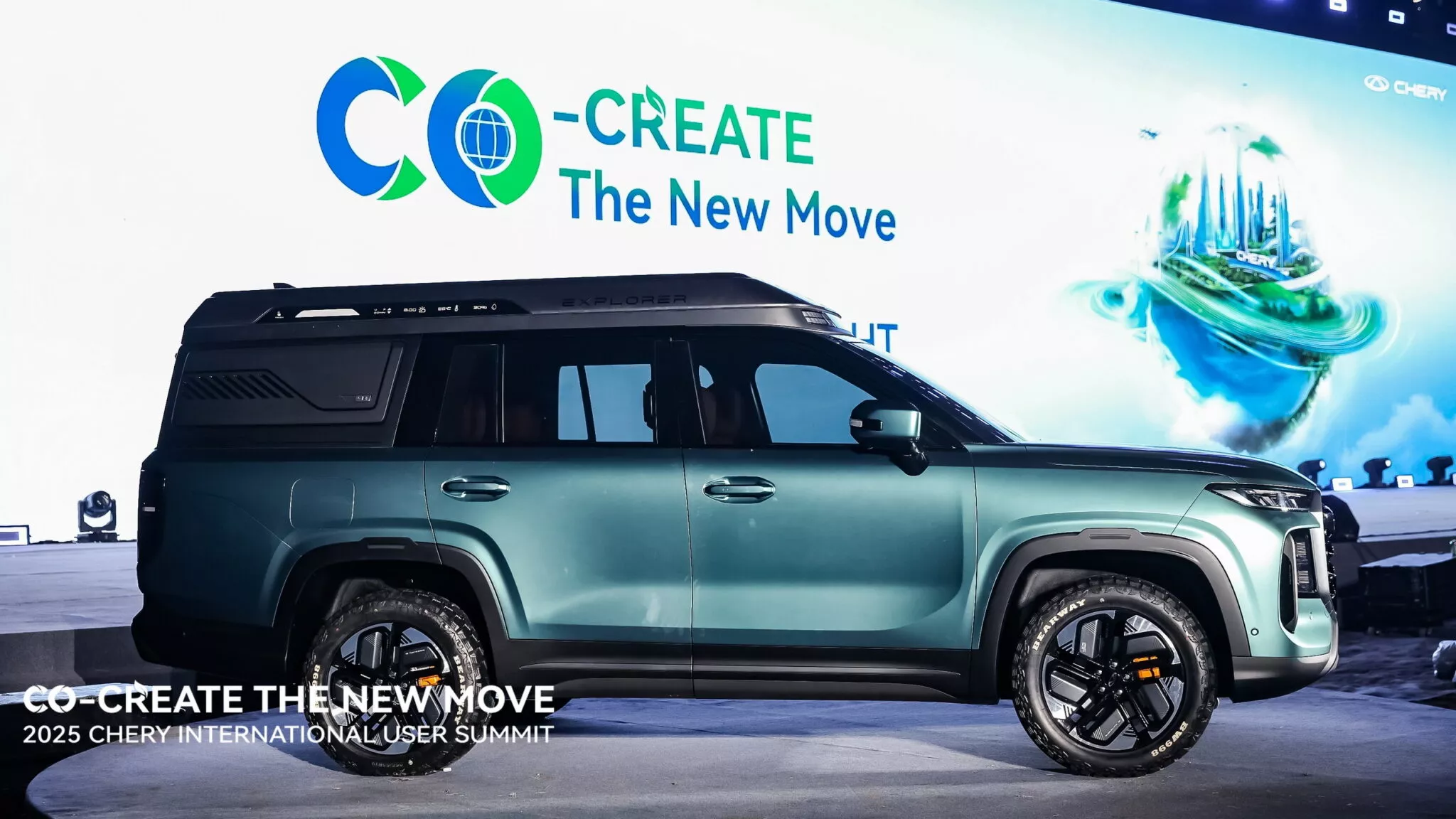 شيري T1TP الاختبارية الجديدة – سيارة SUV يمكن تحويلها الي ثلاثة اشكال مختلفة 