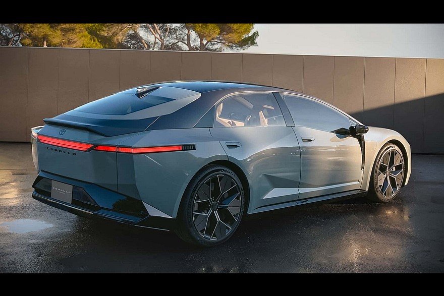 تويوتا كورولا 2028 الجديدة كليا - نموذج اختباري بتصميم مستقبلي 