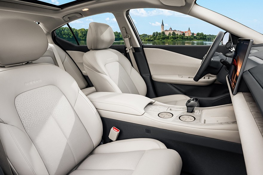 نيسان التيما 2026 الفيس ليفت الجديدة - بنظام معلوماتي من هواوي