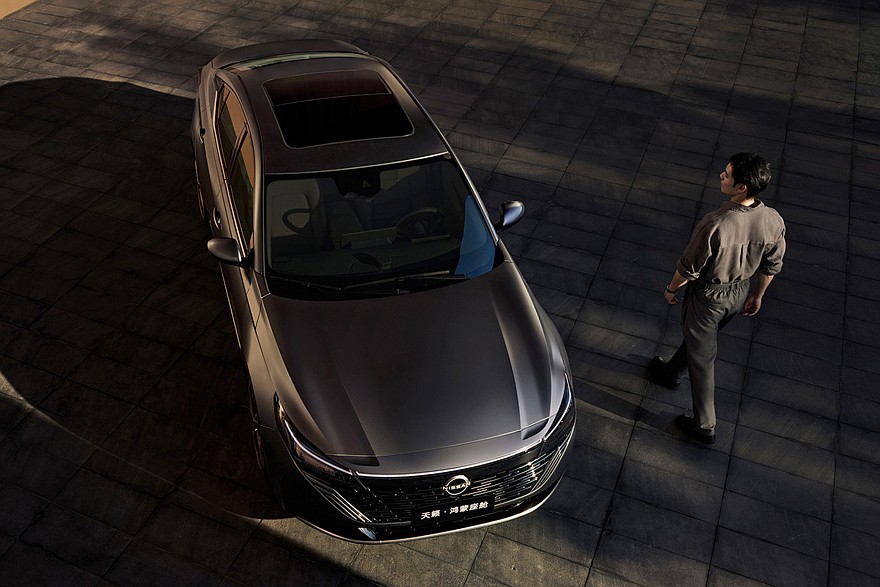 نيسان التيما 2026 الفيس ليفت الجديدة - بنظام معلوماتي من هواوي