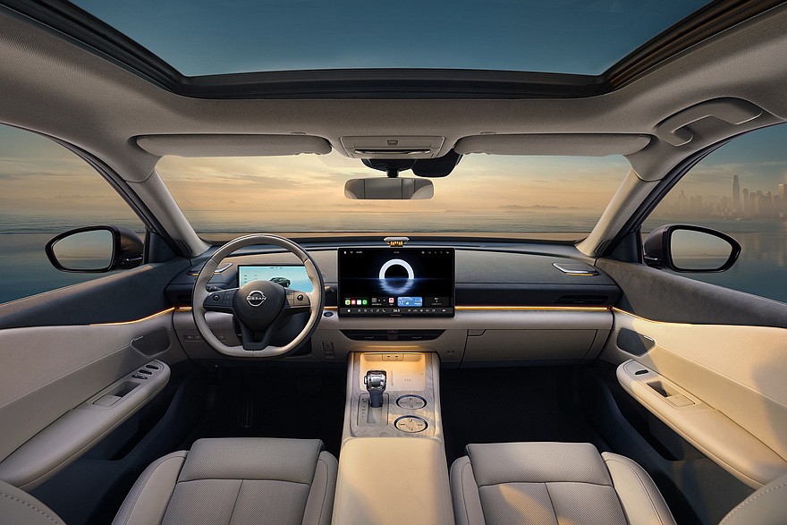 نيسان التيما 2026 الفيس ليفت الجديدة - بنظام معلوماتي من هواوي