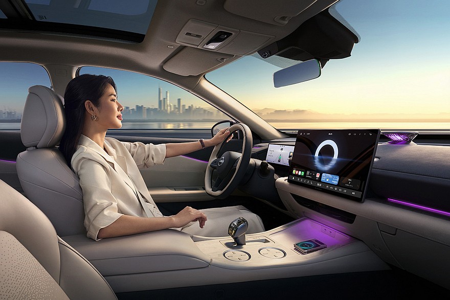 نيسان التيما 2026 الفيس ليفت الجديدة - بنظام معلوماتي من هواوي