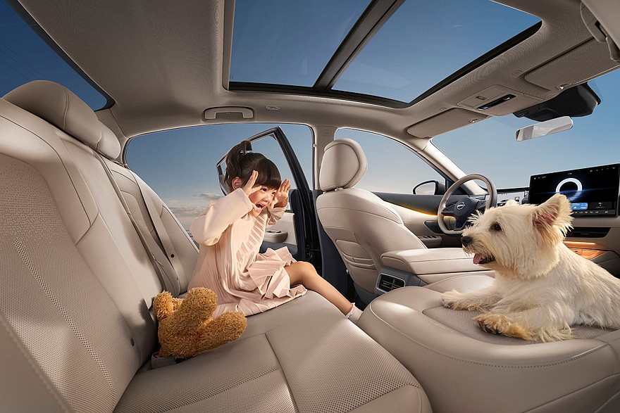 نيسان التيما 2026 الفيس ليفت الجديدة - بنظام معلوماتي من هواوي