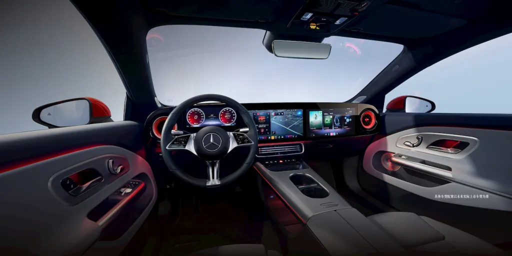 النسخة الصينية من مرسيدس بنز CLA الكهربائية الجديدة – بقاعدة عجلات أطول و مدي اكبر 