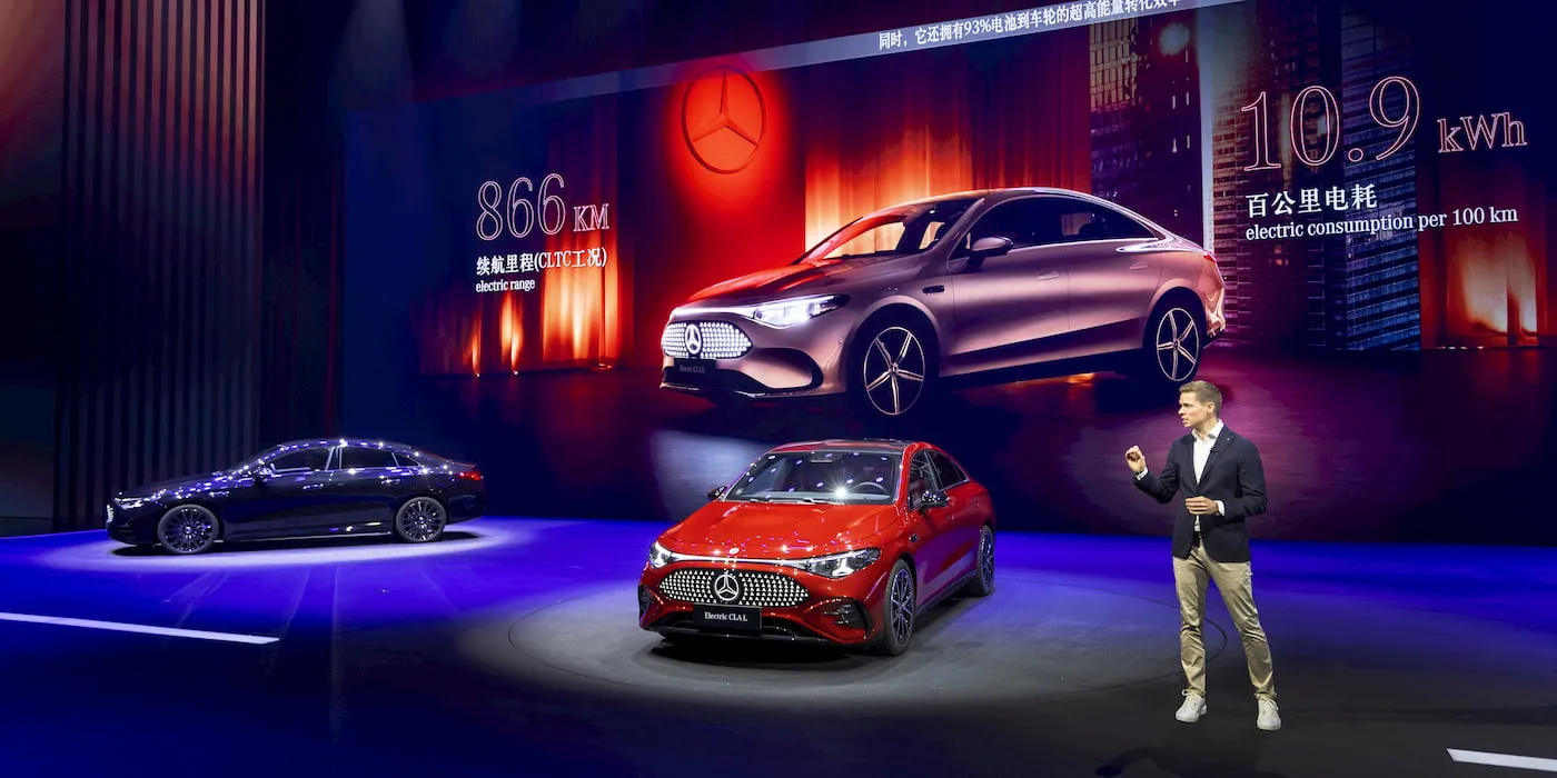 النسخة الصينية من مرسيدس بنز CLA الكهربائية الجديدة – بقاعدة عجلات أطول و مدي اكبر 