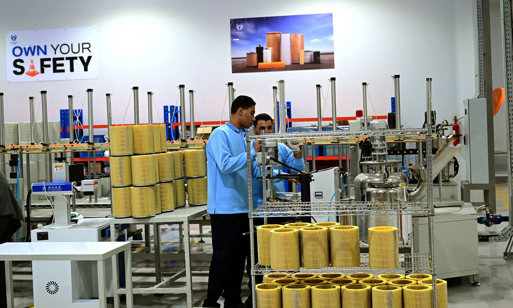 افتتاح مصنع المنصور للفلاتر في مدينة العاشر من رمضان – بقدرة إنتاجية 15 مليون فلتر سنويا 