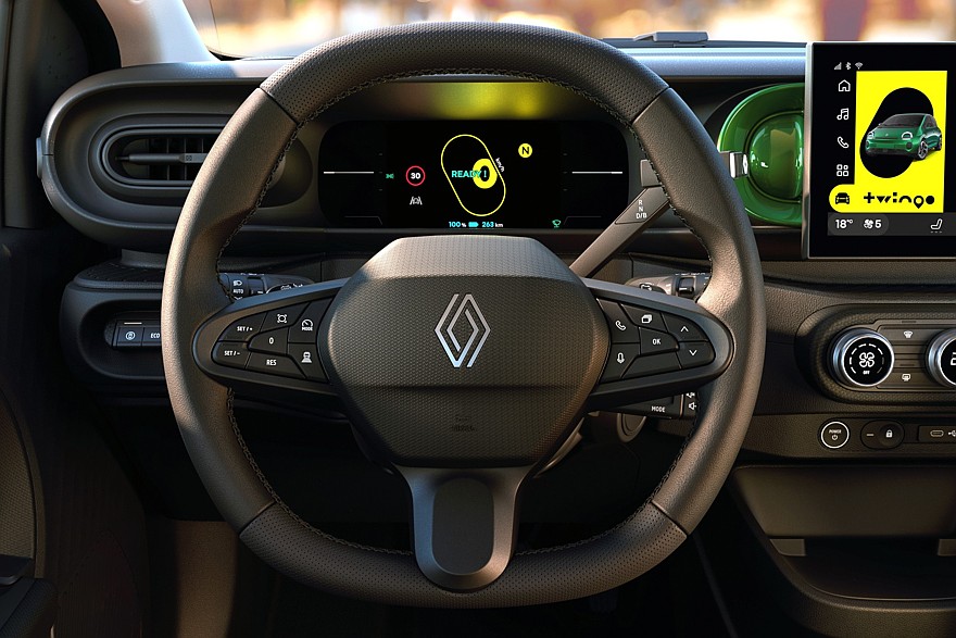 رينو توينجو 2026 الكهربائية الجديدة – بمدي 262 كم بالشحنة