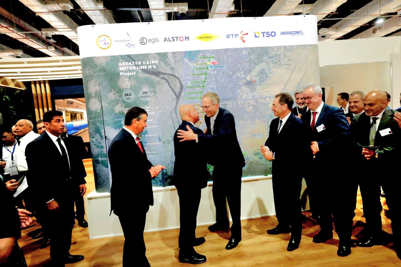 تسليم الخط السادس لمترو انفاق القاهرة الكبرى – خلال فعاليات مؤتمر TransMEA2025