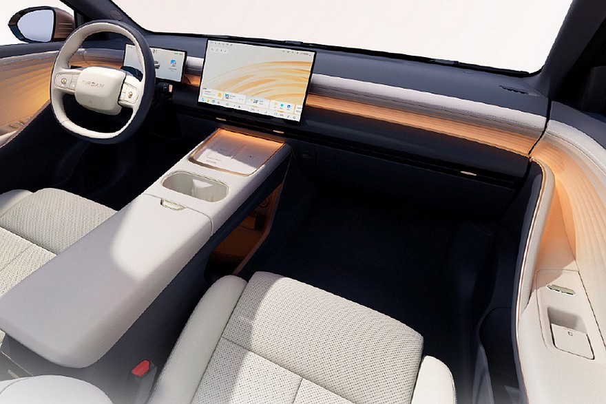 نيسان N6 الجديدة كليا - سيدان REEV مطورة بالتعاون مع دونج فينج