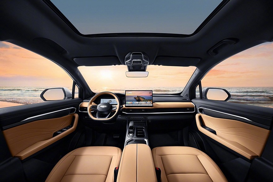 جيلي اوكافانجو 2026 الفيس ليفت الجديدة – بنسخة بستة مقاعد