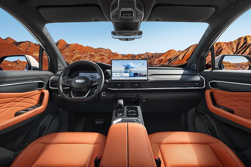 جيلي اوكافانجو 2026 الفيس ليفت الجديدة – بنسخة بستة مقاعد