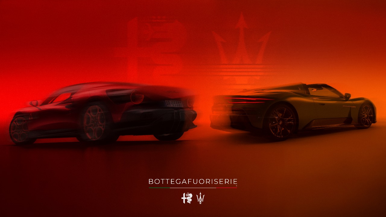 ألفا روميو ومازيراتي تطلق خدمة - BOTTEGAFUORISERIE لتصميم السيارات حسب الطلب