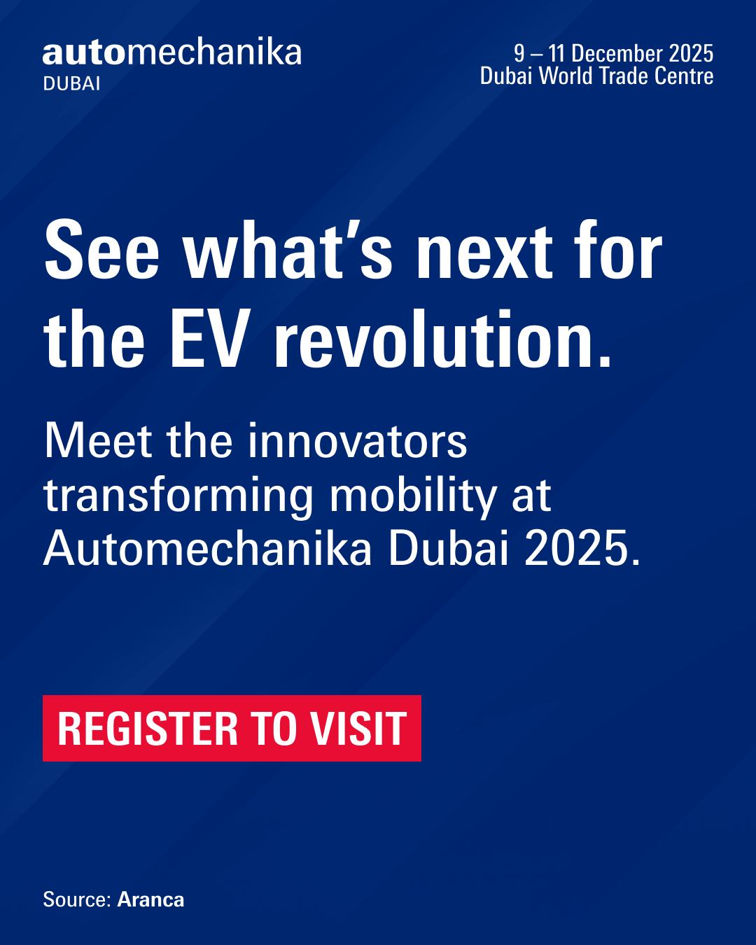 اوتوميكانيكا دبي يتوقع زيادة هائلة في الطلب علي بطاريات السيارات الكهربائية