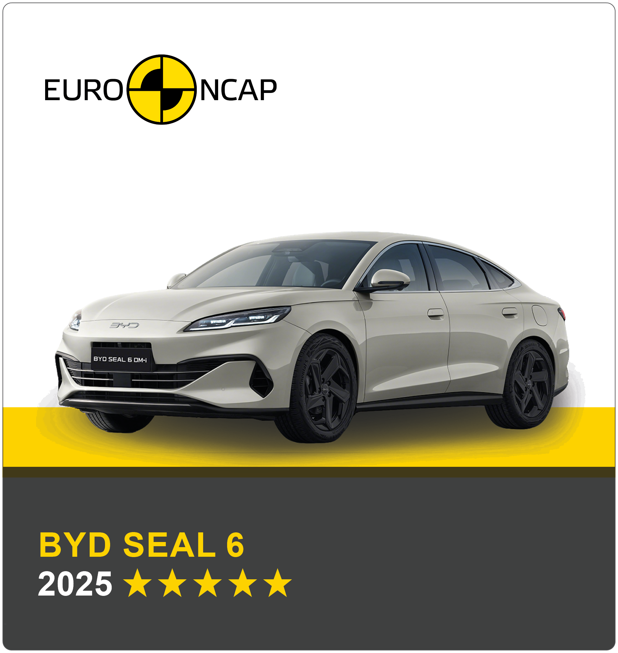 بي واي دي سيل 6 تحقق خمسة نجوم في اختبارات الأمان الأوروبية 