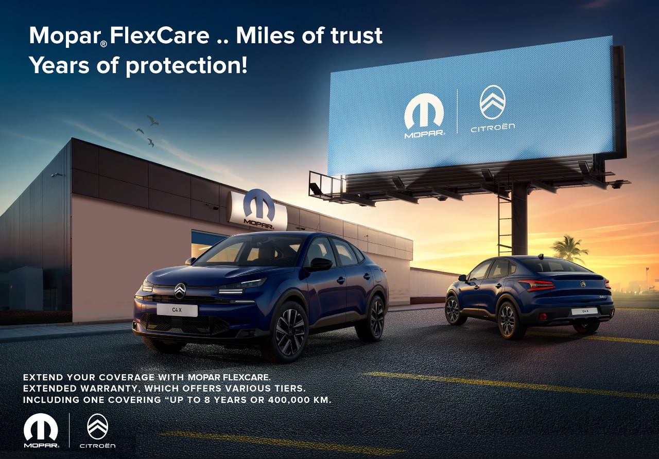 ستيلانتس تطلق برنامج MOPAR FlexCare في مصر – بضمان يصل الي 8 سنوات او 400 الف كم