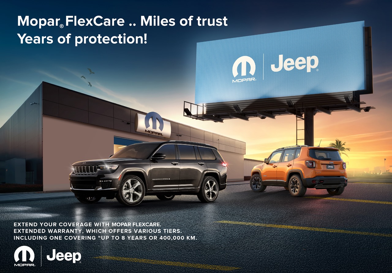 ستيلانتس تطلق برنامج MOPAR FlexCare في مصر – بضمان يصل الي 8 سنوات او 400 الف كم