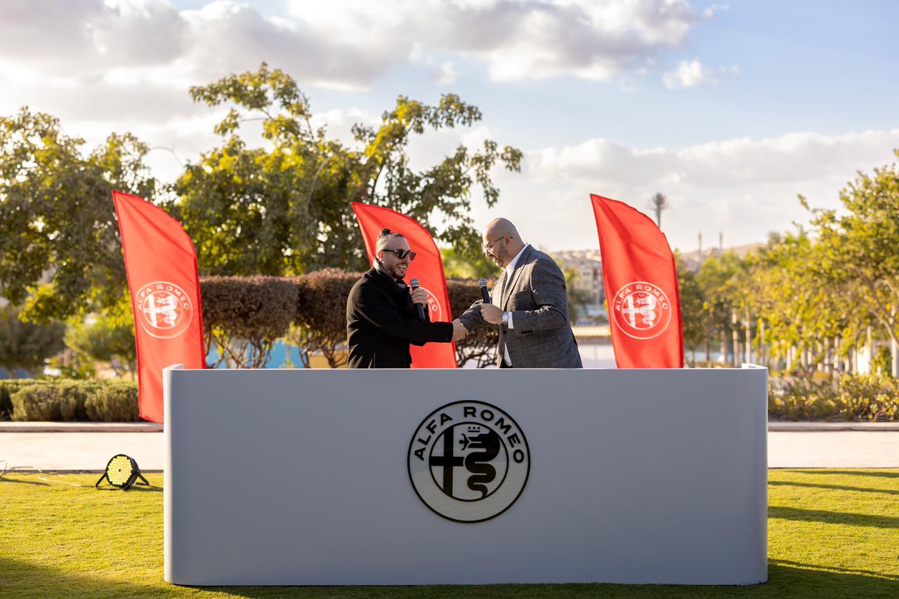 عمرو نصوحي سفيرا لعلامة الفاروميو في مصر