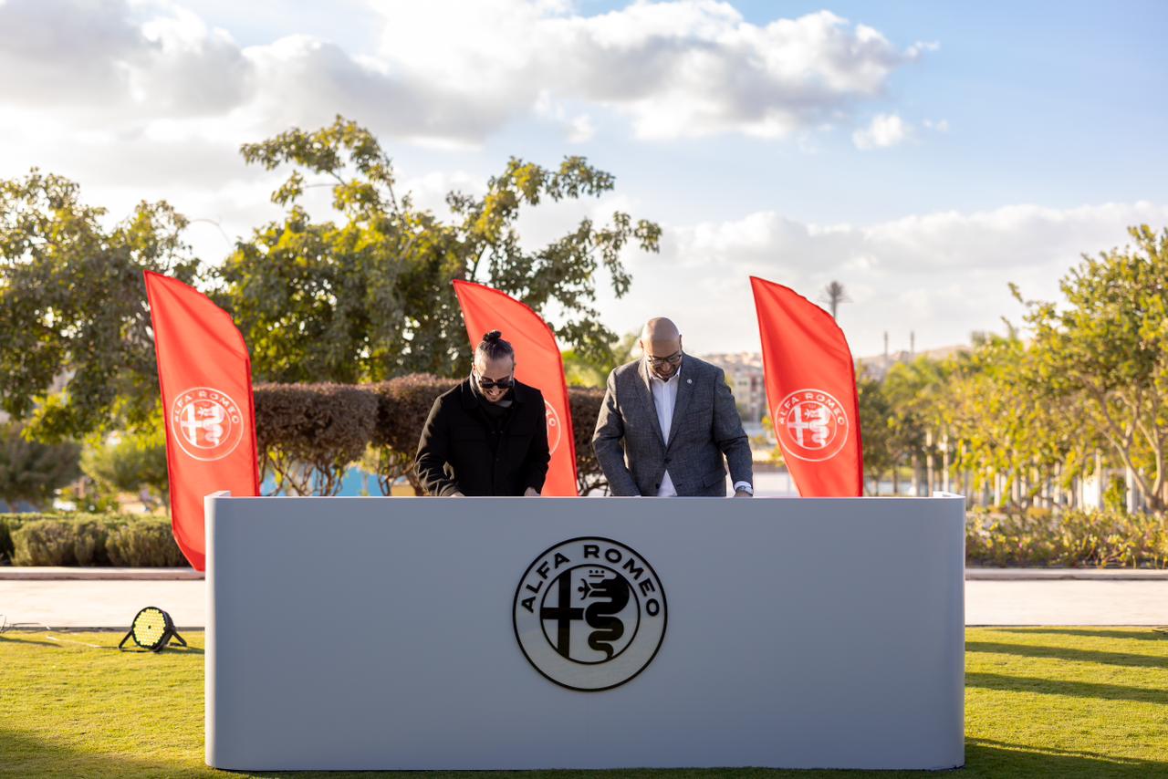 عمرو نصوحي سفيرا لعلامة الفاروميو في مصر