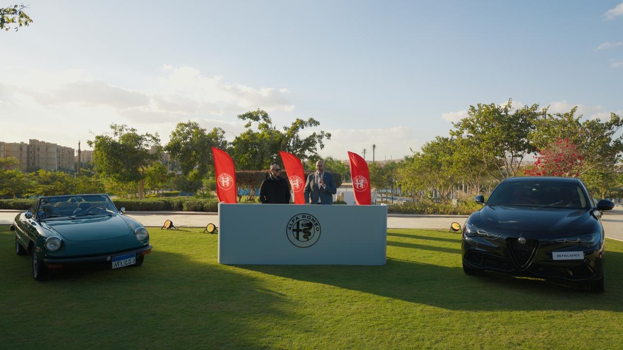 عمرو نصوحي سفيرا لعلامة الفاروميو في مصر