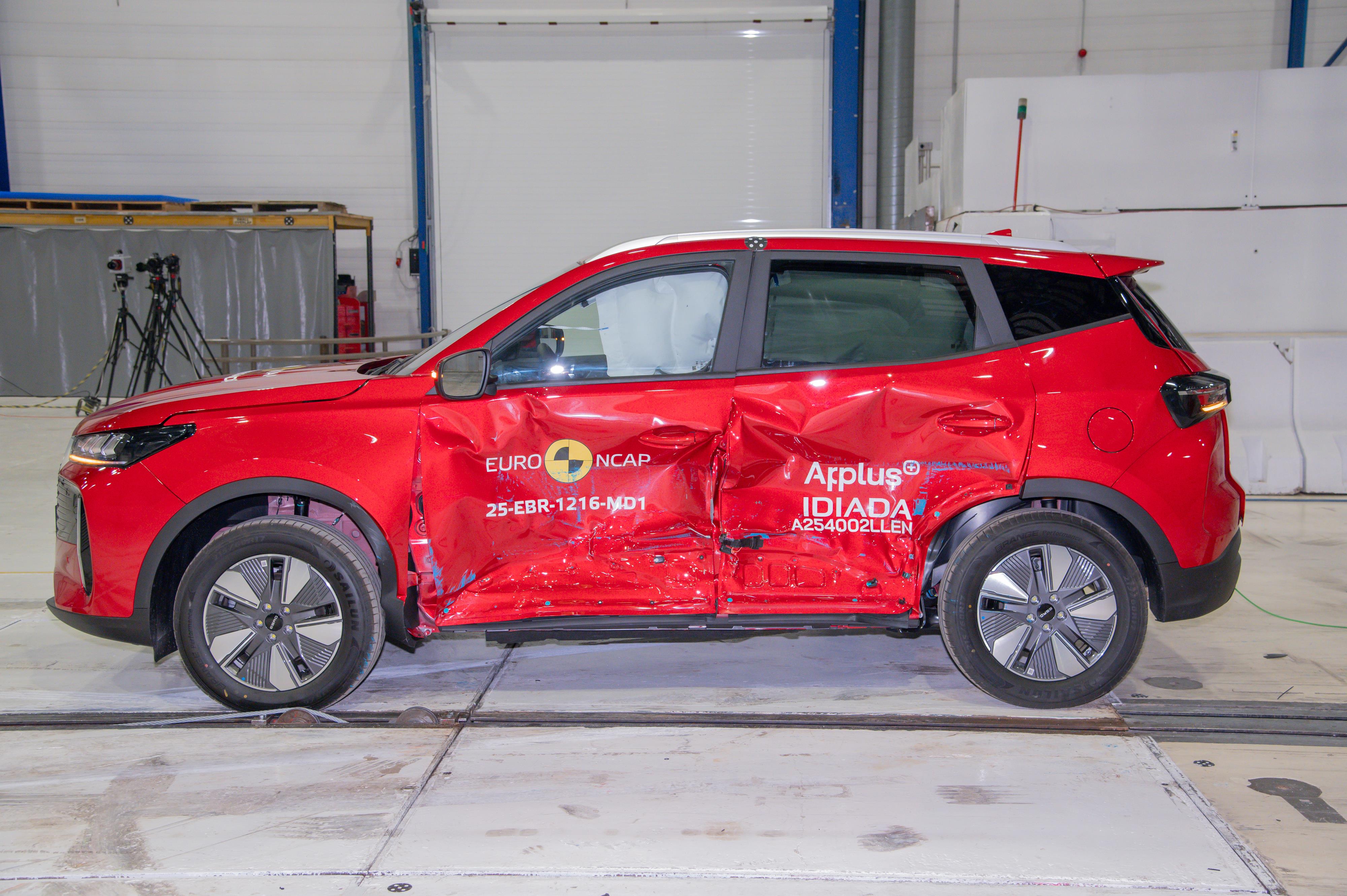 شيري تيجو 4 الفيس ليفت الجديدة تحقق اربعة نجوم في اختبارات الأمان الأوروبية