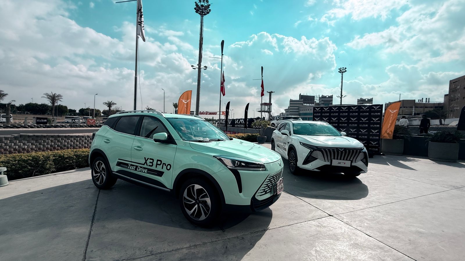 شركة كايي تنظّم اليوم فعالية تجربة قيادة لسيارات X7 وX3 برو