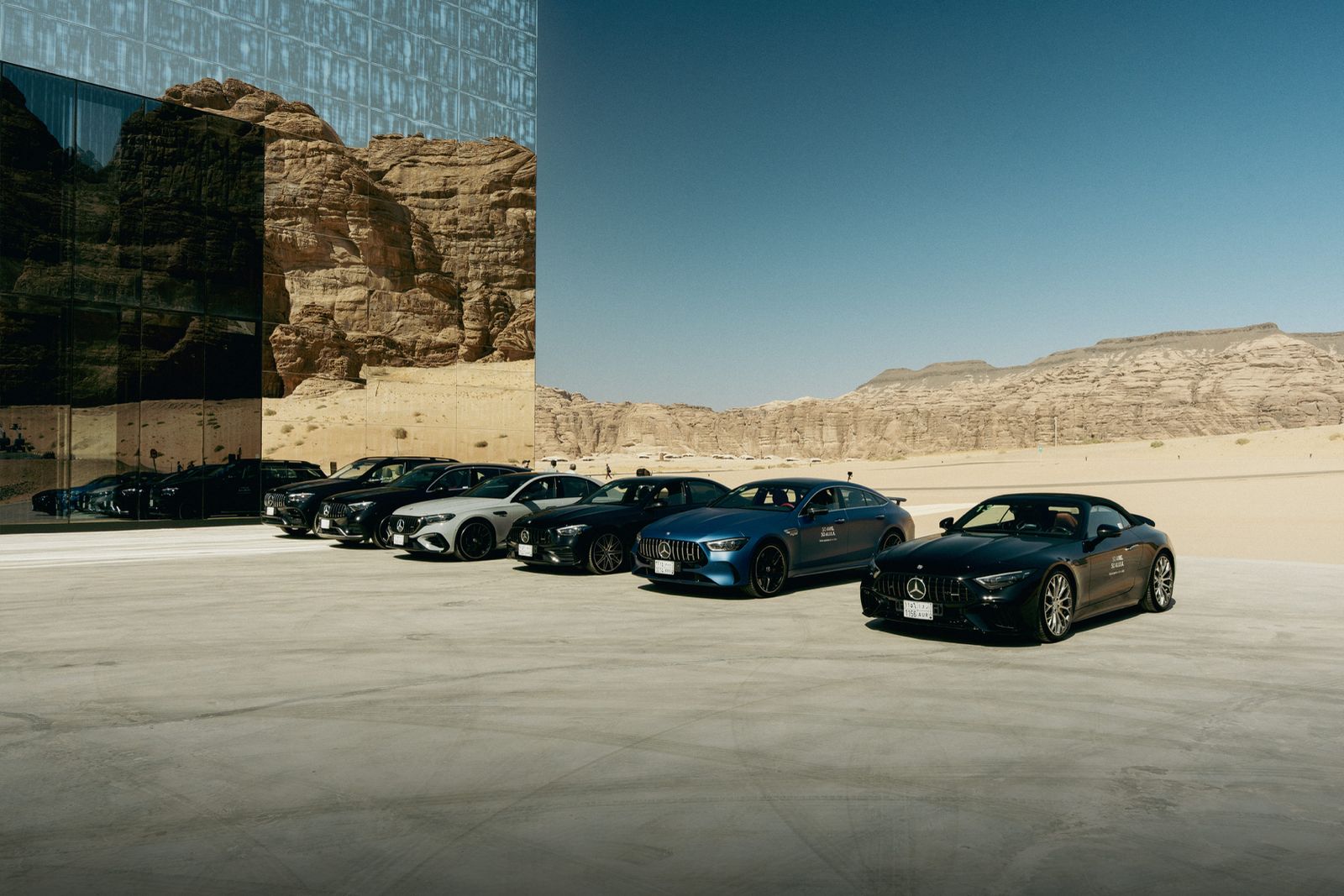 اول تجربة إقليمية لسيارات AMG الرياضية – لمدة ثلاثة أيام  