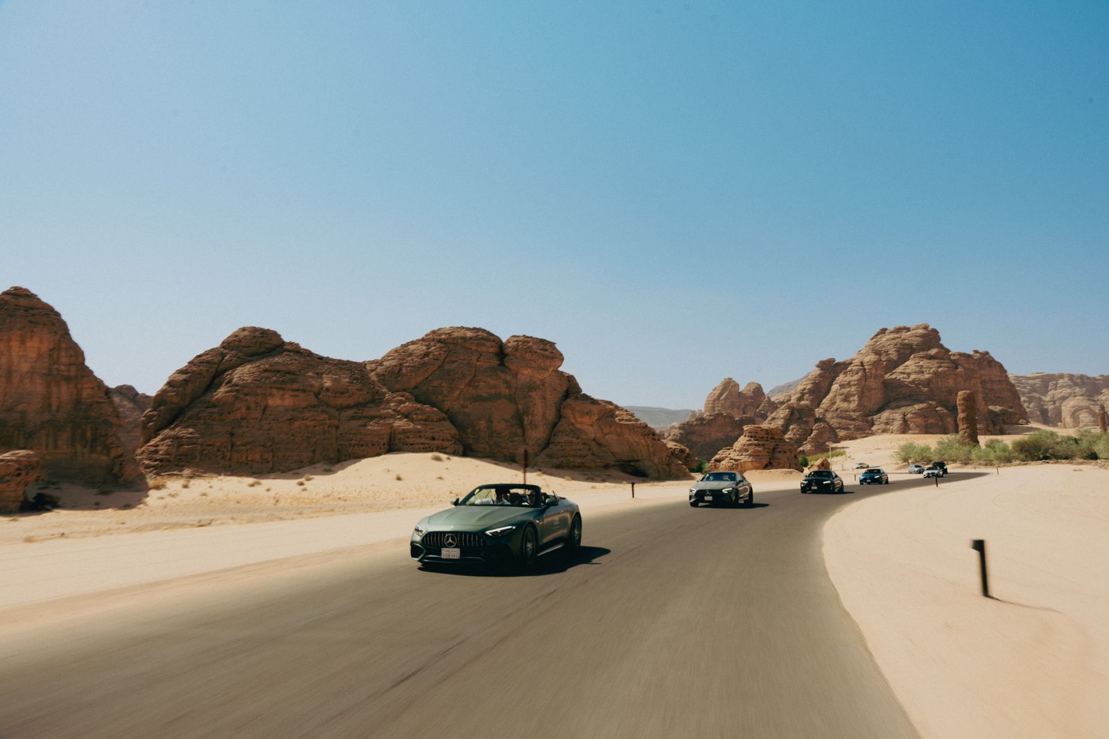 اول تجربة إقليمية لسيارات AMG الرياضية – لمدة ثلاثة أيام  