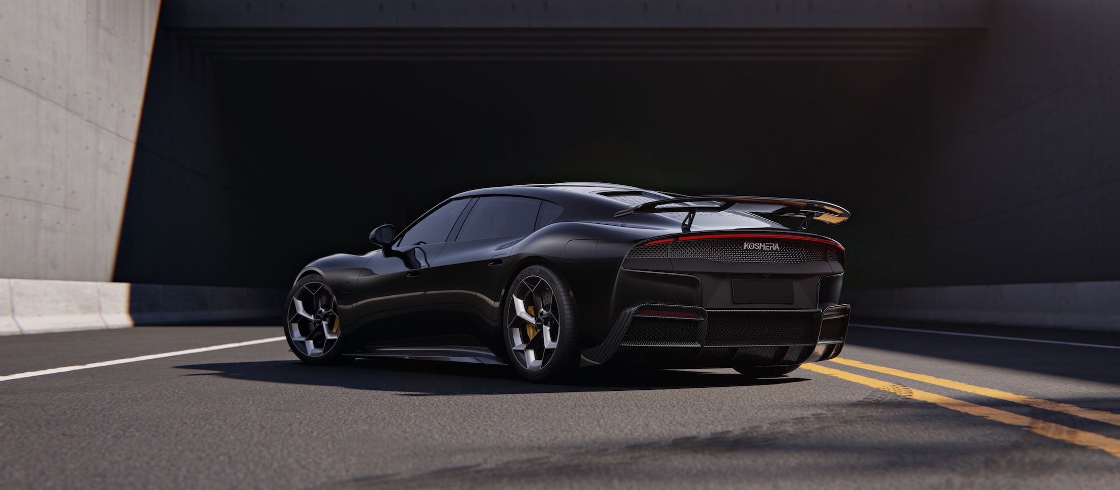 كوزميرا ستار ماتركس الصينية الجديدة - بقوة 2000 حصان و تصميم مشابه لبوجاتي ميسترال 