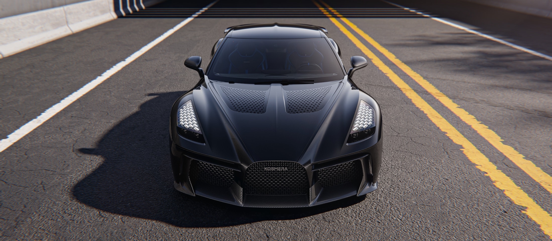 كوزميرا ستار ماتركس الصينية الجديدة - بقوة 2000 حصان و تصميم مشابه لبوجاتي ميسترال 