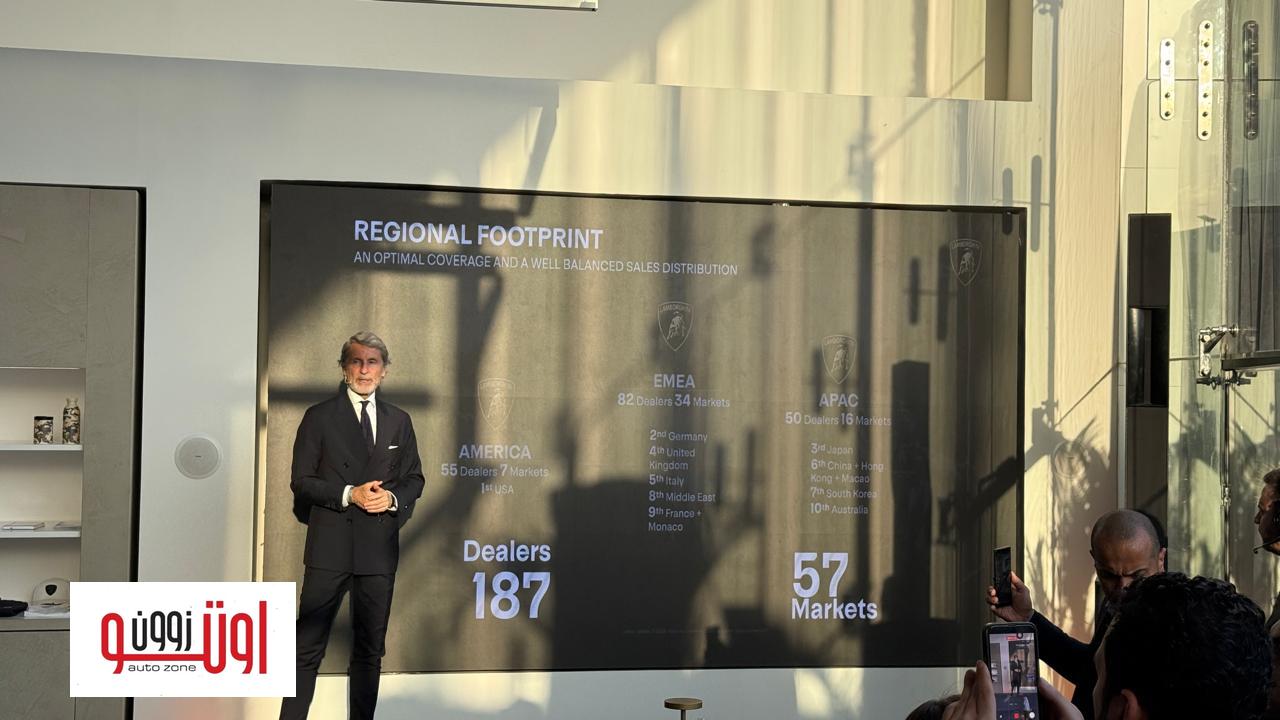 سيارات لامبورغيني رسميا في مصر من خلال شركة MTI