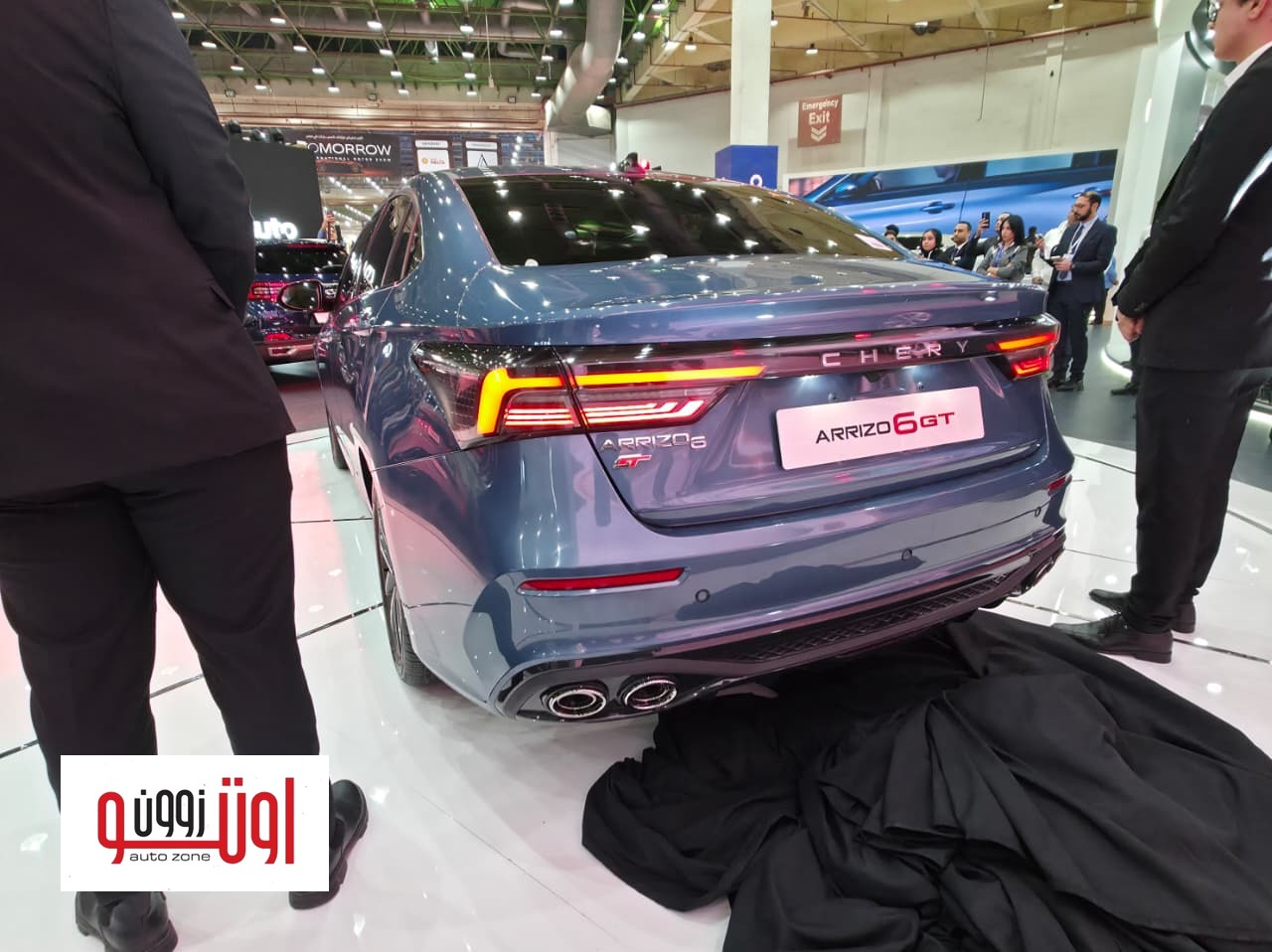 خلال فعاليات معرض اوتومورو - شيري تطلق اريزو 6 جي تي المجمعة محليا 